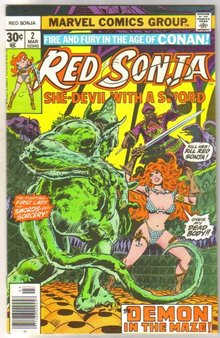 Red Sonja #2 comic book near mint 9.4