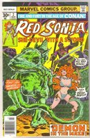 Red Sonja #2 comic book near mint 9.4