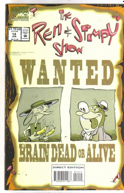 Ren & Stimpy Show #14 comic book mint 9.8