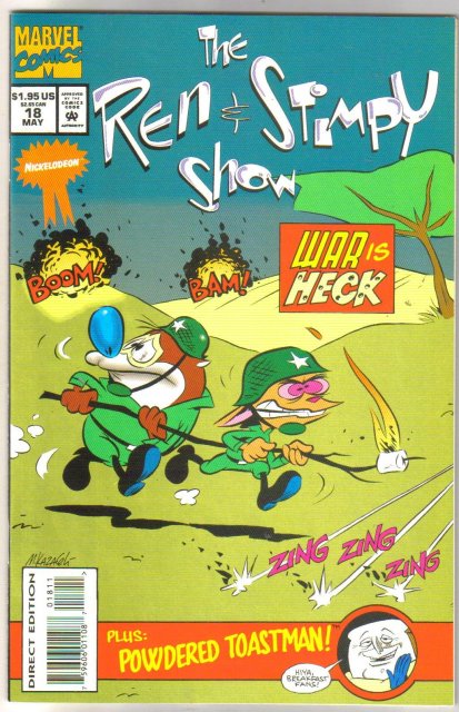 Ren & Stimpy Show #18 comic book mint 9.8