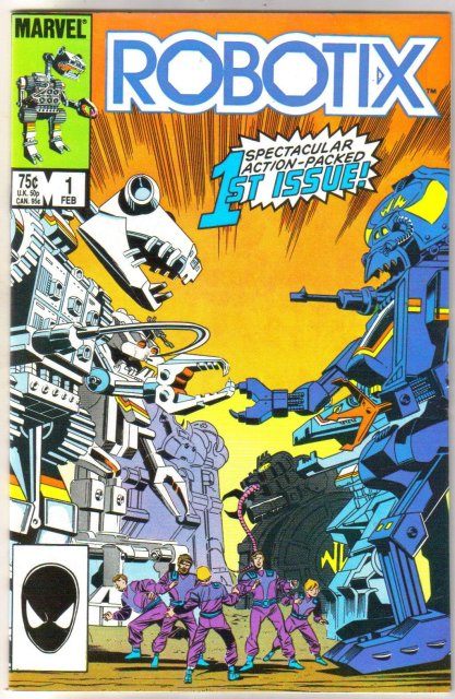 Robotix #1 comic book mint 9.8