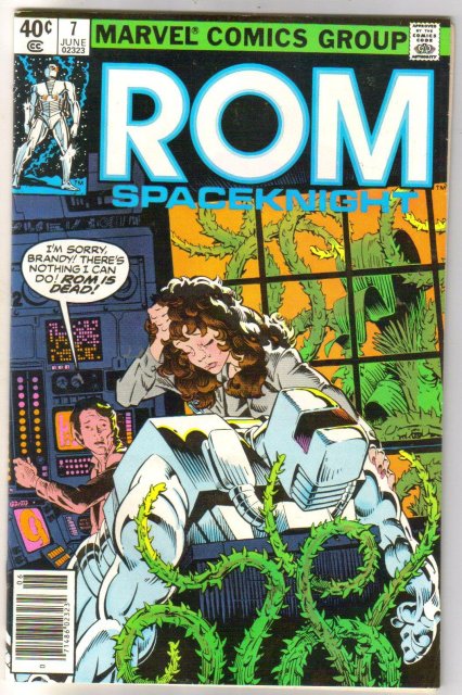 Rom Spaceknight #7 comic book near mint 9.4
