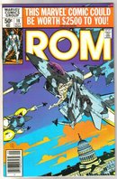 Rom Spaceknight #10 comic book near mint 9.4