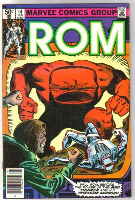 Rom Spaceknight #14 comic book near mint 9.4