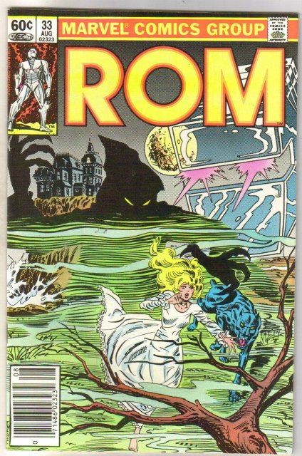Rom Spaceknight #33 comic book near mint 9.4