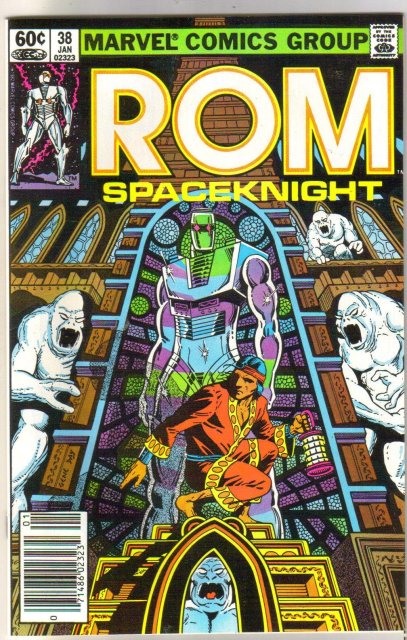 Rom Spaceknight #38 comic book near mint 9.4
