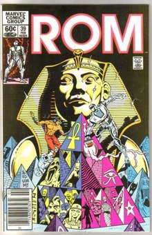Rom Spaceknight #39 comic book near mint 9.4