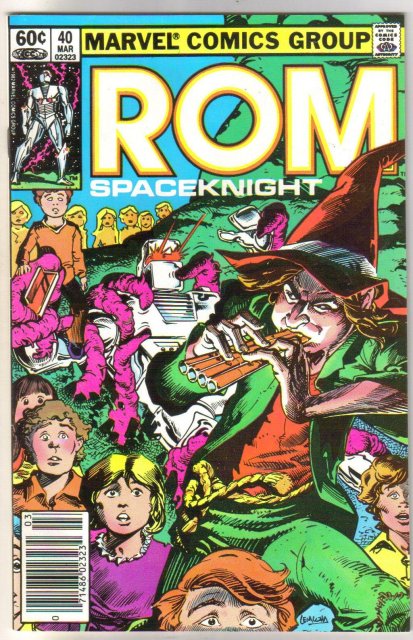 Rom Spaceknight #40 comic book near mint 9.4