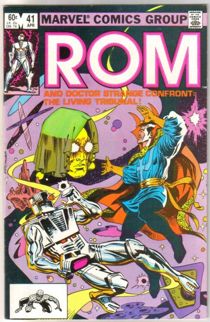 Rom Spaceknight #41 comic book near mint 9.4