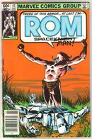 Rom Spaceknight #43 comic book near mint 9.4