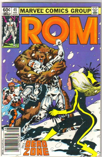 Rom Spaceknight #45 comic book near mint 9.4