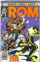 Rom Spaceknight #45 comic book near mint 9.4