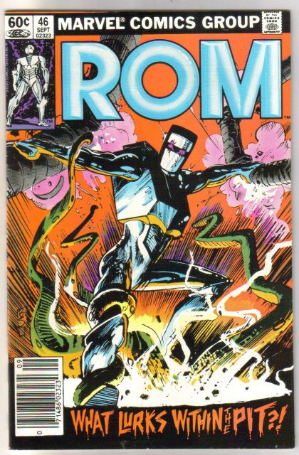 Rom Spaceknight #46 comic book near mint 9.4