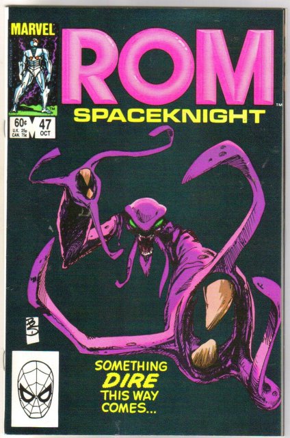 Rom Spaceknight #47 comic book near mint 9.4