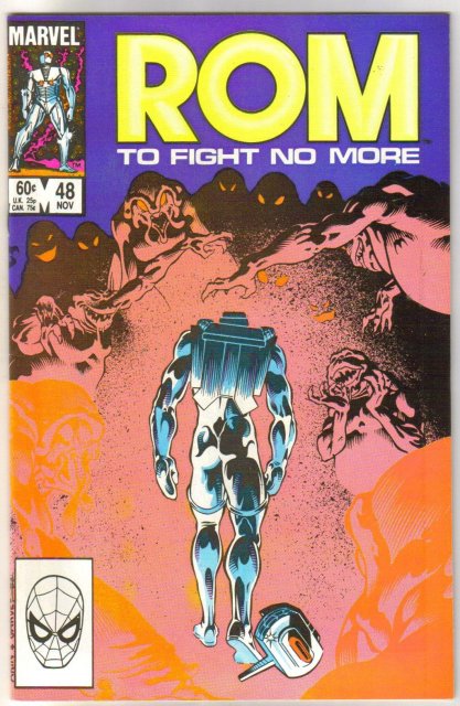 Rom Spaceknight #48 comic book near mint 9.4