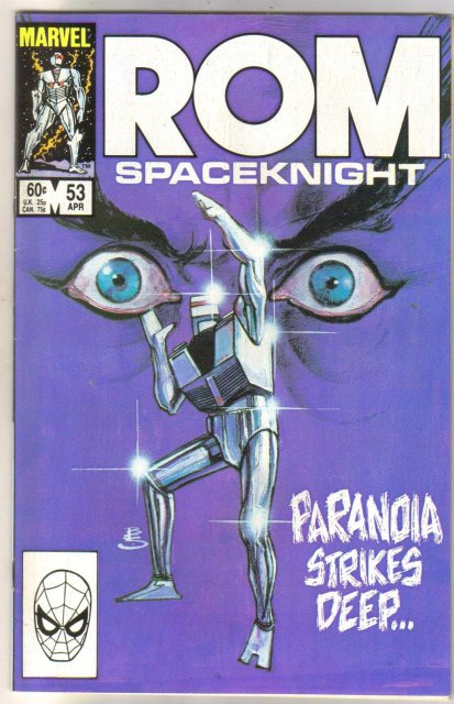 Rom Spaceknight #53 comic book near mint 9.4
