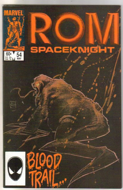 Rom Spaceknight #54 comic book near mint 9.4