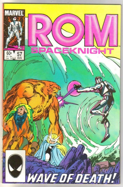 Rom Spaceknight #57 comic book near mint 9.4