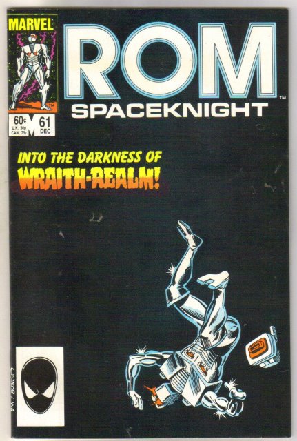 Rom Spaceknight #61 comic book near mint 9.4