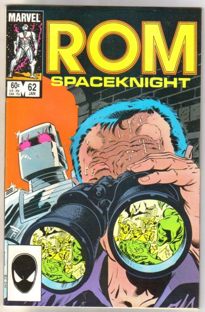 Rom Spaceknight #62 comic book near mint 9.4