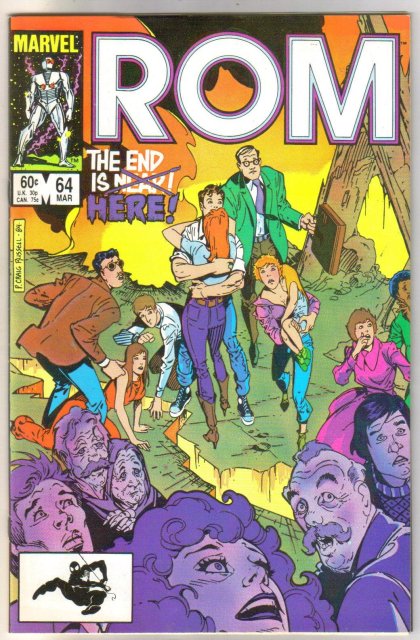 Rom Spaceknight #64 comic book near mint 9.4
