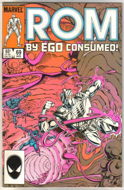 Rom Spaceknight #69 comic book near mint 9.4