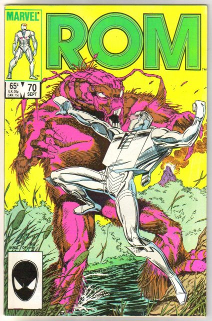 Rom Spaceknight #70 comic book near mint 9.4