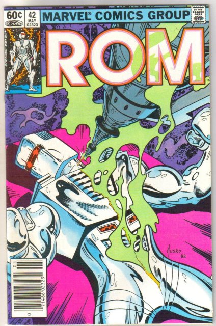 Rom Spaceknight #42 comic book mint 9.8