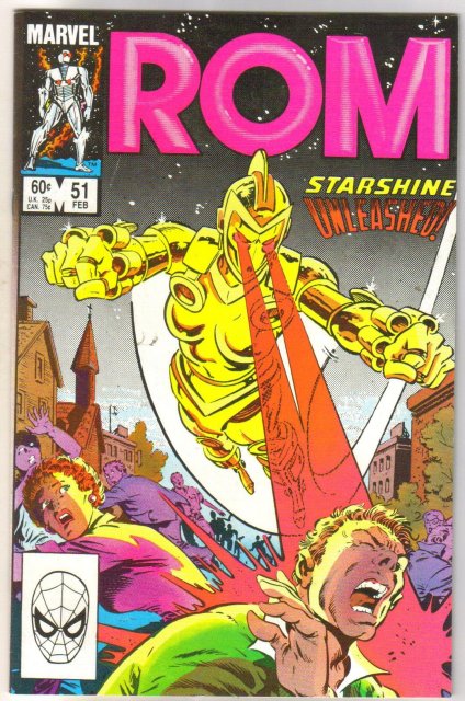 Rom Spaceknight #51 comic book mint 9.8