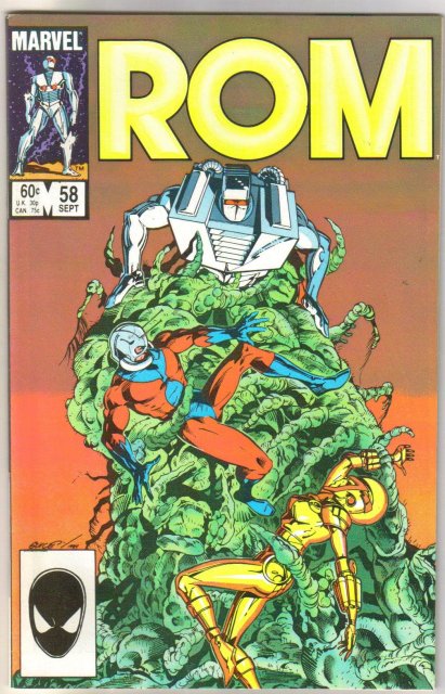 Rom Spaceknight #58 comic book mint 9.8