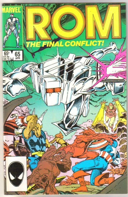 Rom Spaceknight #65 comic book mint 9.8