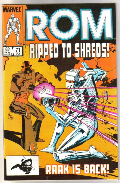 Rom Spaceknight #71 comic book mint 9.8