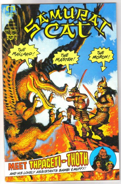 Samurai Cat #2 comic book mint 9.8
