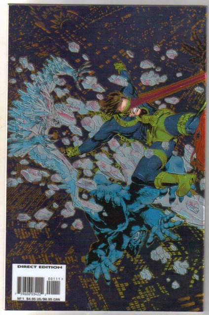 Sabretooth Red Zone Special chromium wrap-around cover comic book near mint 9.4