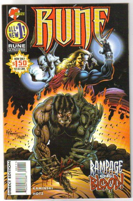 Rune #1 comic book mint 9.8