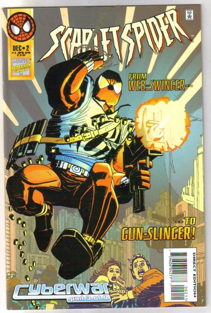Scarlet Spider #2 comic book near mint 9.4