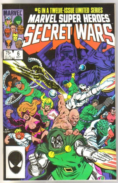Marvel Super Heroes Secret Wars #6 comic book mint 9.8