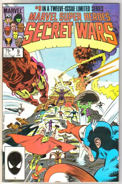 Marvel Super Heroes Secret Wars #9 comic book mint 9.8