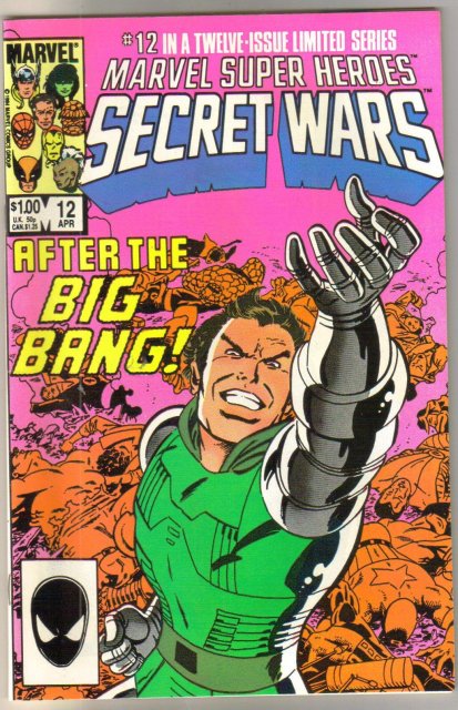 Marvel Super Heroes Secret Wars #12 comic book mint 9.8