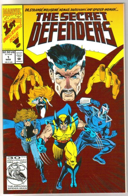 Secret Defenders #1 comic book mint 9.8