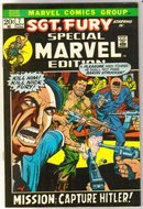 Special Marvel Edition #7 Sgt. Fury comic book near mint 9.4