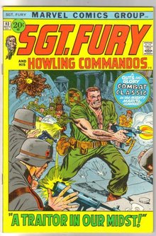 Sgt. Fury and His Howling Commandos #93 comic book very fine/near mint 9.0