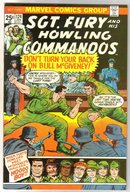 Sgt. Fury and His Howling Commandos #124 comic book very fine/near mint 9.0