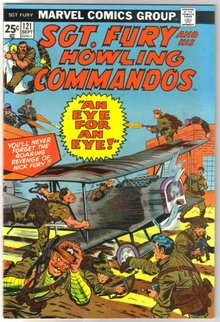 Sgt. Fury and His Howling Commandos #121 comic book near mint 9.4