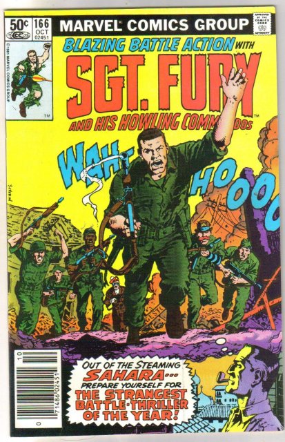 Sgt. Fury and His Howling Commandos #166 comic book mint 9.8