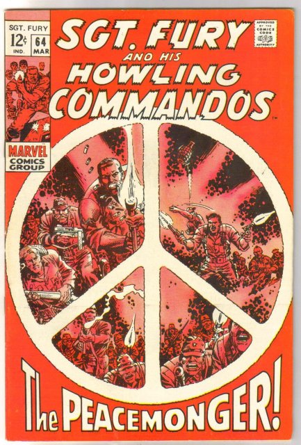 Sgt. Fury and His Howling Commandos #64 comic book very fine 8.0