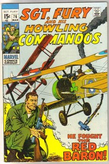 Sgt. Fury and His Howling Commandos #76 comic book very fine 8.0