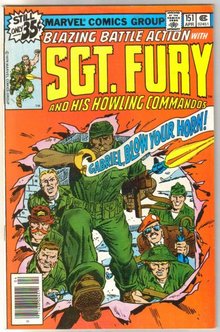 Sgt. Fury and His Howling Commandos #151 comic book very fine 8.0