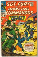 Sgt. Fury and His Howling Commandos #42 comic book fine 6.0