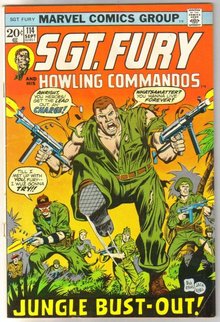 Sgt. Fury and His Howling Commandos #114 comic book fine 6.0